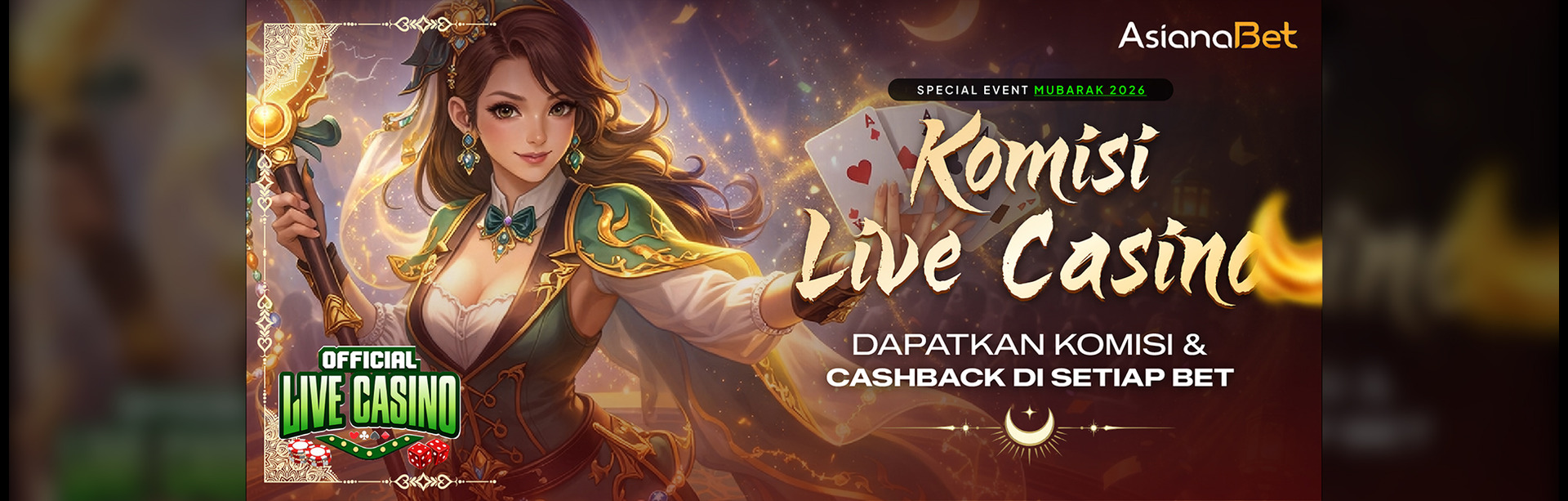 KOMISI LIVE CASINO 