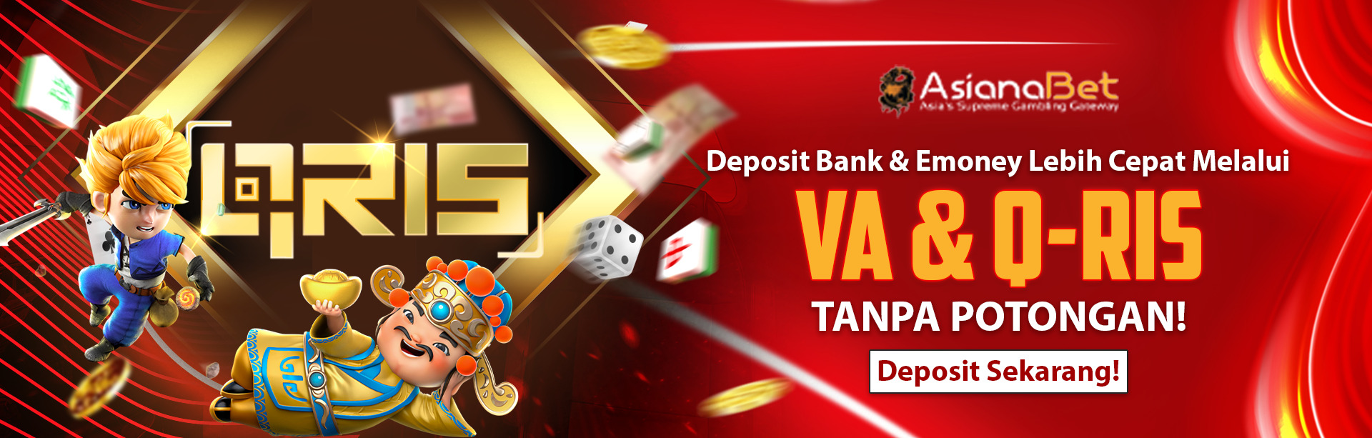 DEPOSIT QRIS DAN VA
