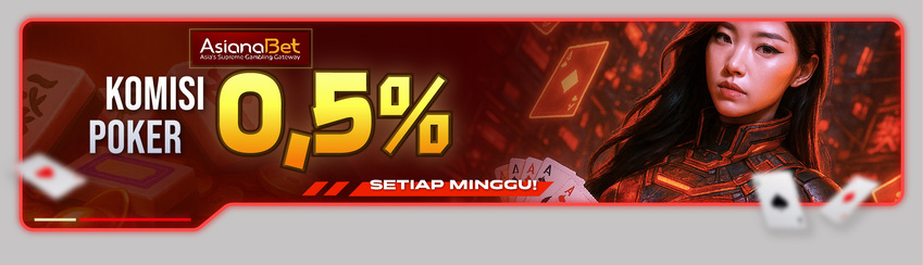 KOMISI POKER 0,5%