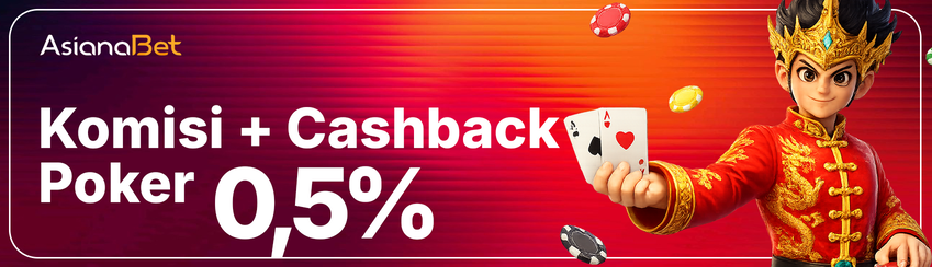 KOMISI POKER 0,5%